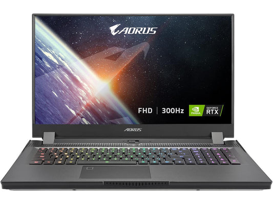 GIGABYTE AORUS 17G FHD IPS Anti-Glare 300Hz RTX 3080 Laptop GPU 8GB GDDR6, 32GB